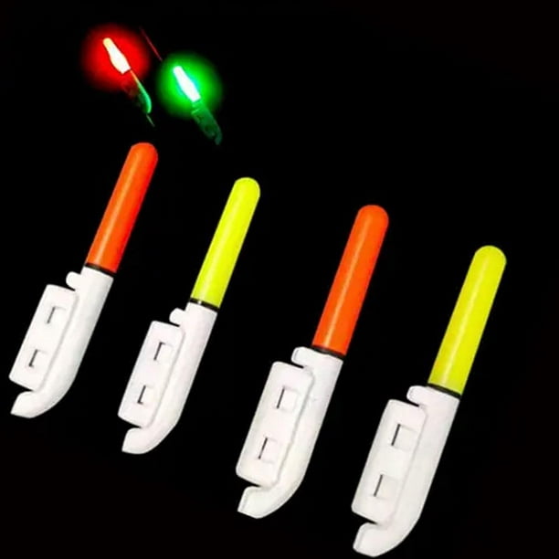 LED Sea Fishing Rod Tip Light Beach Caster Bite Alarm Glow Indicator B9X8