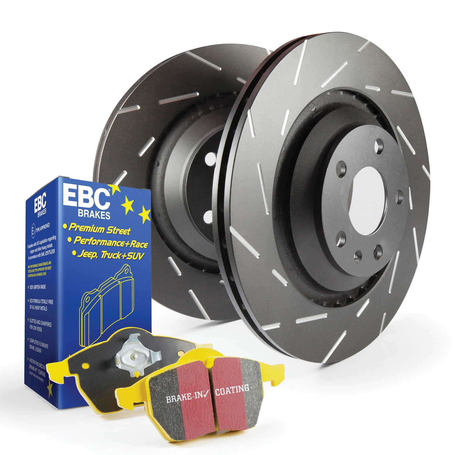 Ebc Brakes S9kf1605 S9 Kits Yellowstuff And Usr Rotors Fits