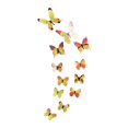 thumbnail image 4 of Pegatinas de pared Calcomanías 12 pegatinas de mariposa para manualidades, calcomanías de pared de mariposa 3D luminosas para jardín Fanmusic Pegatinas de pared Calcomanías, 4 of 7