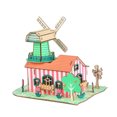 thumbnail image 4 of 3D Jigsaw Puzzle Wooden Craft Kit, Dollhouse Castle Model DIY Building Toys, 4 of 5