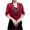 Wine, variant on Christmas! Ohufall Womens Fall Winter Clothes Soft Chiffon Open Front Sheer Long Sleeved Cardigans For Evening Dress