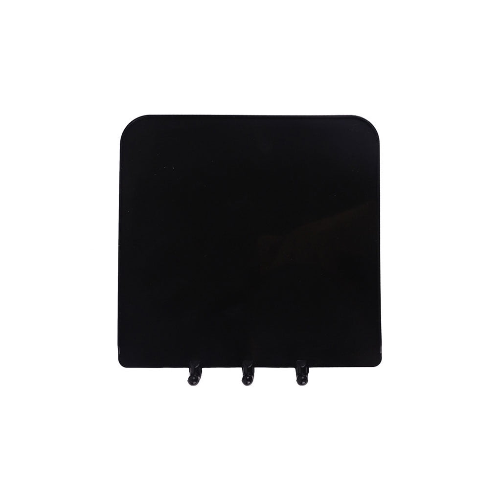 Pegboard Plastics Mount Dual Buckets Storage Shelf Wall Hooks Kitchen