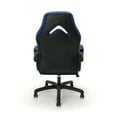 thumbnail image 6 of OFM Essentials Collection Racing Style Bonded Leather Gaming Chair, in Blue (ESS-3085-BLU), 6 of 13