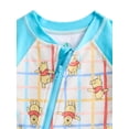 thumbnail image 2 of Winnie the Pooh Baby Boys One Piece Rashguard Swimsuit with UPF 50, Sizes 0M-12M, 2 of 3