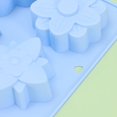thumbnail image 2 of JM Molde con forma de flor de silicona de 6 cavidades, juego de tulipán mixto de silicona, molde de Margarita, 3 uds. JM, 2 of 5