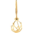 thumbnail image 1 of Empty Crystal Holder Pendant Silver Netting Necklace Pendant Jewelry Making Empty Pendant, 1 of 9