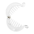 thumbnail image 4 of Unique Bargains 1 Pc Fashion Round Fish Shape Hair Clips Hairdo Clip Clear, 4 of 5
