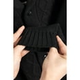 thumbnail image 6 of X RAY JEANS Boy's Cable Knit Cardigan, Black, M, 6 of 8