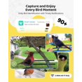 thumbnail image 2 of Comedero para aves Onlyfly con cámara solar 2K de 5 MP y capacidad de 1,8 L, 2 of 7