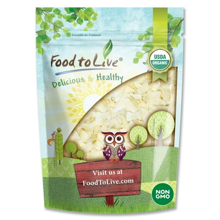 Organic Coconut Chips, 6 Ounces — Non-GMO, Kosher, Raw, Vegan — by Food to Live