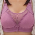 thumbnail image 1 of Abcnature Daily Comfort Bras for Women Back Buckle Embroidery Thin Style Ventilate Plus Size Bras without Steel Rim, 1 of 5