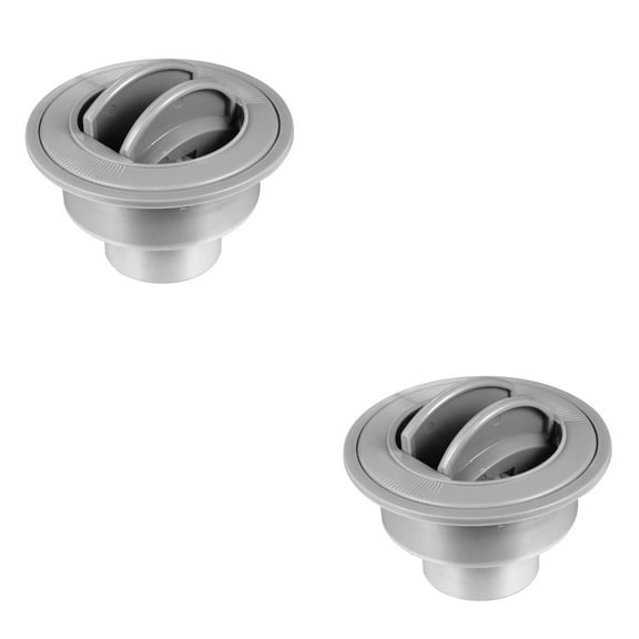 MLINS 2pcs Air Conditioning Outlet Round RV Bus Ventilation Vent (Diameter 100/76/53)