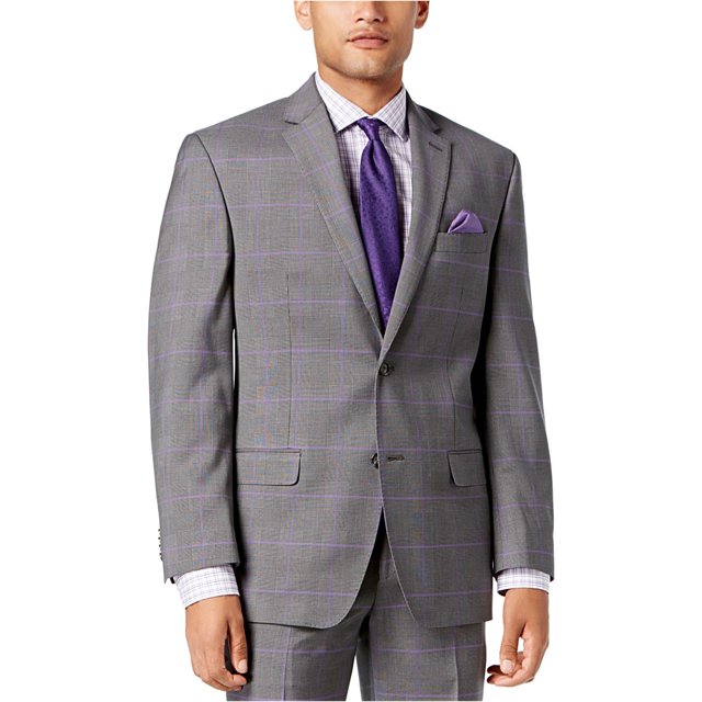 Chaqueta tipo Blazer Sean John para hombre gris 40 normal dos botones