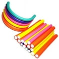 thumbnail image 7 of ZOUYUE Hair Roller Curling Rods 42pcs Flexible Soft Foam Curler Set No Heat Magic Curly Styling Tool for Short Medium and Long (7"), 7 of 7