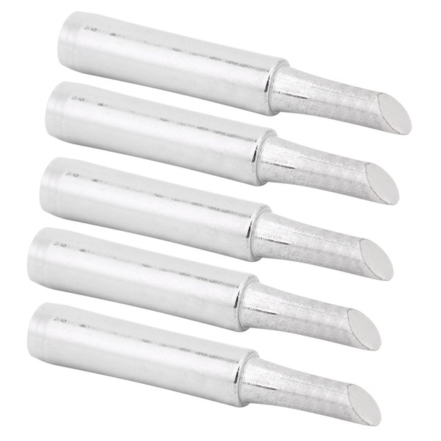 Filfeel 5PCs Soldering Iron Tips 900M-T 4C Horseshoe Shape Solder Head ‑Free Welding Tools Soldering Tips Replacement Constant Temperature Soldering Station 200~480℃