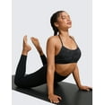 thumbnail image 4 of CRZ YOGA Butterluxe Womens Workout Bras Wireless Racerback Padded Sports Bra Yoga, 4 of 6