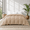 Ginger Root, variant on Unikome Goose Feather Fiber Lightweight Comforter, Duvet Insert with RDS Natural Fill, OEKO-TEX Certified, Box Stitch, 4 Corner Loops, Cal King 108 x 94 in, Blue
