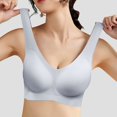 thumbnail image 2 of Lixiuxyad Womens Bras Push up Jelly Fabric Wire Seamless Seamless Comfortable Non Restraining Breathable Sports Bra, 2 of 6