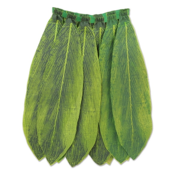 Falda Hula Ti Leaf (Paquete de 6) The Beistle Company 60030