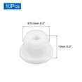 thumbnail image 2 of 10 PCS Silicone Stopper Replacement Plug for Salt, 3/5 in Salt Shakers Hollow Stopper for Flower Pot Pipe Bottle, White, 2 of 5