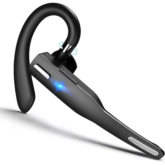 Earpiece for Cell Phone Noise Canceling Headphone with Microphone Wireless Headset Bluetooth Earpiece 5.1 Hands Free Headset CVC8 Compatible with iPhone Android for Business Office Driving