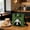 Green, variant on Cute Panda Print Polyester Tote Bag, Mini Square Tote with Soft Rubber Handles, Lightweight Reusable Handbag for Daily Errands, Shopping and Casual Outings