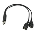 thumbnail image 1 of Cable Divisor USB Shamjiam Adaptador USB Y, 1 of 7