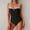 Black, variant on Women Push Up Padded Bikini Swimsuit Swimwear Bathing Suit Neon Shorts Men's Football Shirt Bikini Man Bath Swimsuit Shorts Men's Swimming Pool Swimsuit Knee Shorts Round Dress Swimsuit Swimsuit V