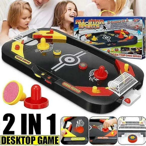 Air Powered Desktop Hockey Hockey Game Air Hockey Table Desktop Battle Table--HAPDEN