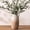L-aged Terra, variant on Ceramic Flower Vase 7.6 Inch Farmhouse Rustic Terracotta Pottery Vase Decorative Home Decor Table Mantle Fireplace Living Room Bathroom Wedding Centerpiece