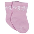 thumbnail image 6 of Onesies Brand Baby Girl Assorted Stay-on Jersey Crew Wiggle-Proof Socks, 12-Pack (0/6 Months - 24 Months), 6 of 8