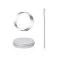 thumbnail image 1 of TIMIFIS Korean Sugar Candy Making Tools, Stainless Steel Cookies Cutters, Round Shaped Baking Mold for Cake, Candy, Biscuits, Baking Tool for Kitchen, 1 of 4