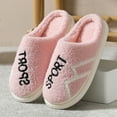 thumbnail image 2 of Vedolay Slippers for Women Indoor Warm Slipper Winter Anti-Skid Indoor Outdoor Slip-On Shoes Pink,39, 2 of 5