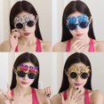 thumbnail image 5 of Party Supplies,2026 New Year Number Glasses Funny Round Frame Sunglasses For Holiday Celebrations, 5 of 5