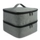 thumbnail image 2 of Bolsa de Almacenamiento de Esmalte de UñAs, Organizador de Bolso Grande PortáTil de Nailon para CosméTicos, 2 of 5