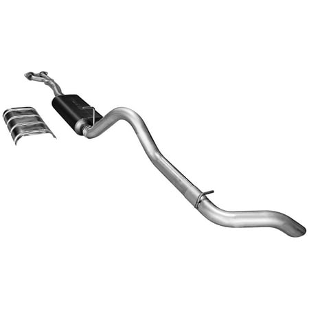 American Thunder Single Flowmaster 17287 Cat-back System - Single Side Exit - American Thunder - Moderate Sound ()