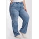 thumbnail image 2 of Jeans cargo Wide Leg Balam / Tallas Extras, 6521 (Medio) azul 36, 2 of 4
