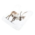 thumbnail image 3 of IAUYY Set of 2 Inch Bath Mat Thick Soft Plush Shower Mat TPR Backing Material Non Slip Bath Mats for Bathroom for Tub Shower Hotel White Reindeer Photos, 3 of 9