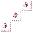 thumbnail image 3 of Inteprter 10 Uds cajas de dulces de Navidad artesanía caja de galletas adornos contenedores de alimentos multifuncionales suministros de Type1 NO1, 3 of 6