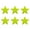 Green, variant on 6pcs Reflective Star Decals for Car Motorcycles Night Visibility Safety Stickers Enhanced Nighttime Safety Easy to Apply