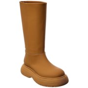 Gia Borghini Marte Leather Boot, 36, Brown