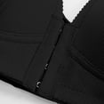 thumbnail image 5 of LoyisViDion Women'S Solid Bra Wire Free Underwear One-Piece Bra Everyday Underwear Black XXXL, 5 of 9