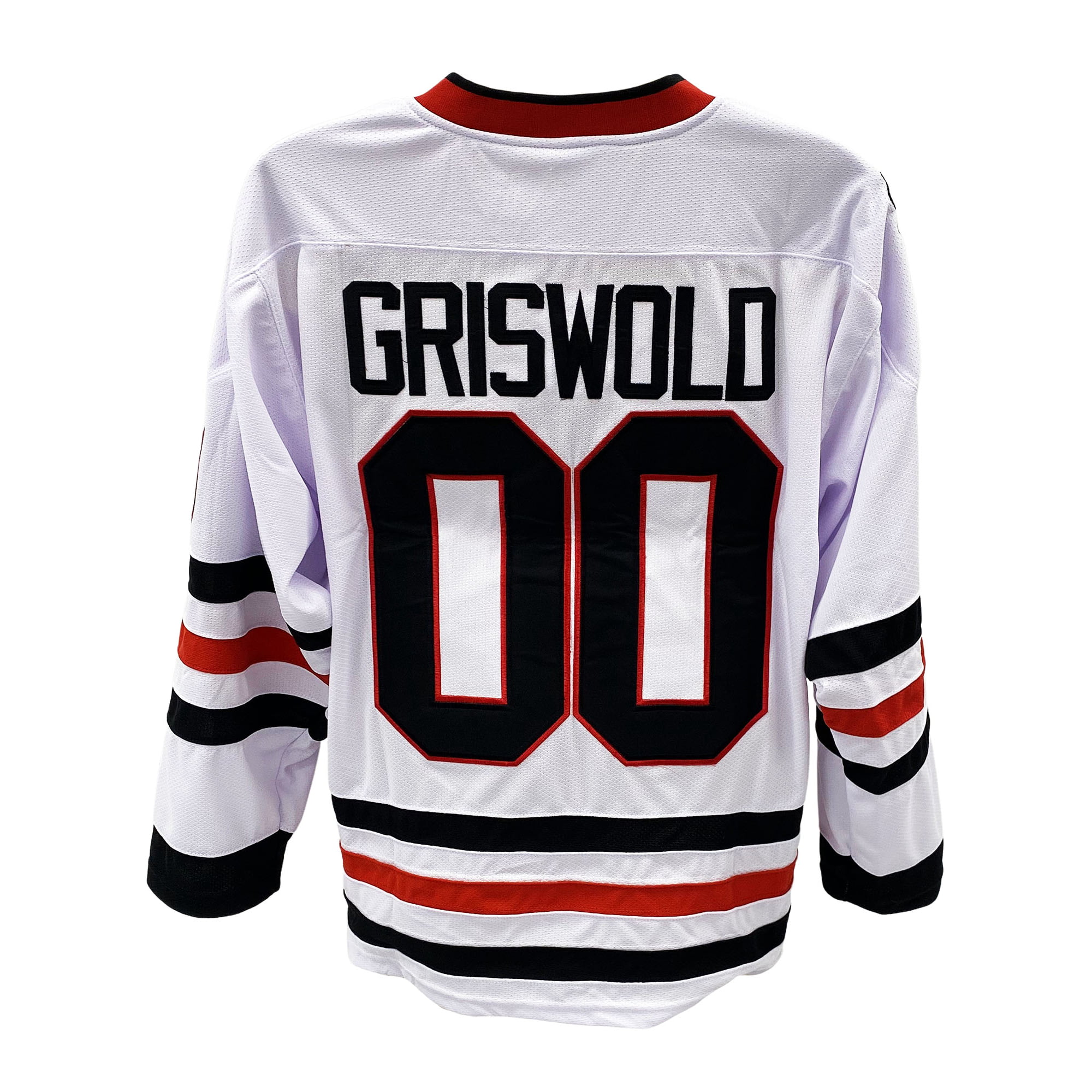 Clark Griswold Hockey Trikot bestickt Weihnachten Urlaub 00 Film Chicago
