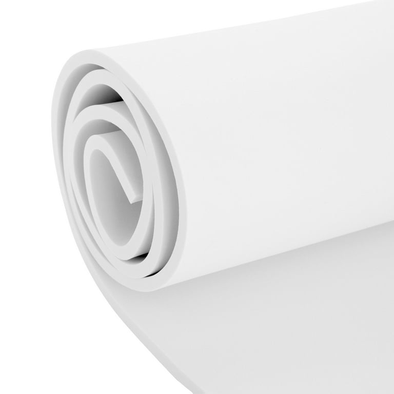 White Soft Foam Sheets - 1 Thick, 6 x 6 for $0.94 Online