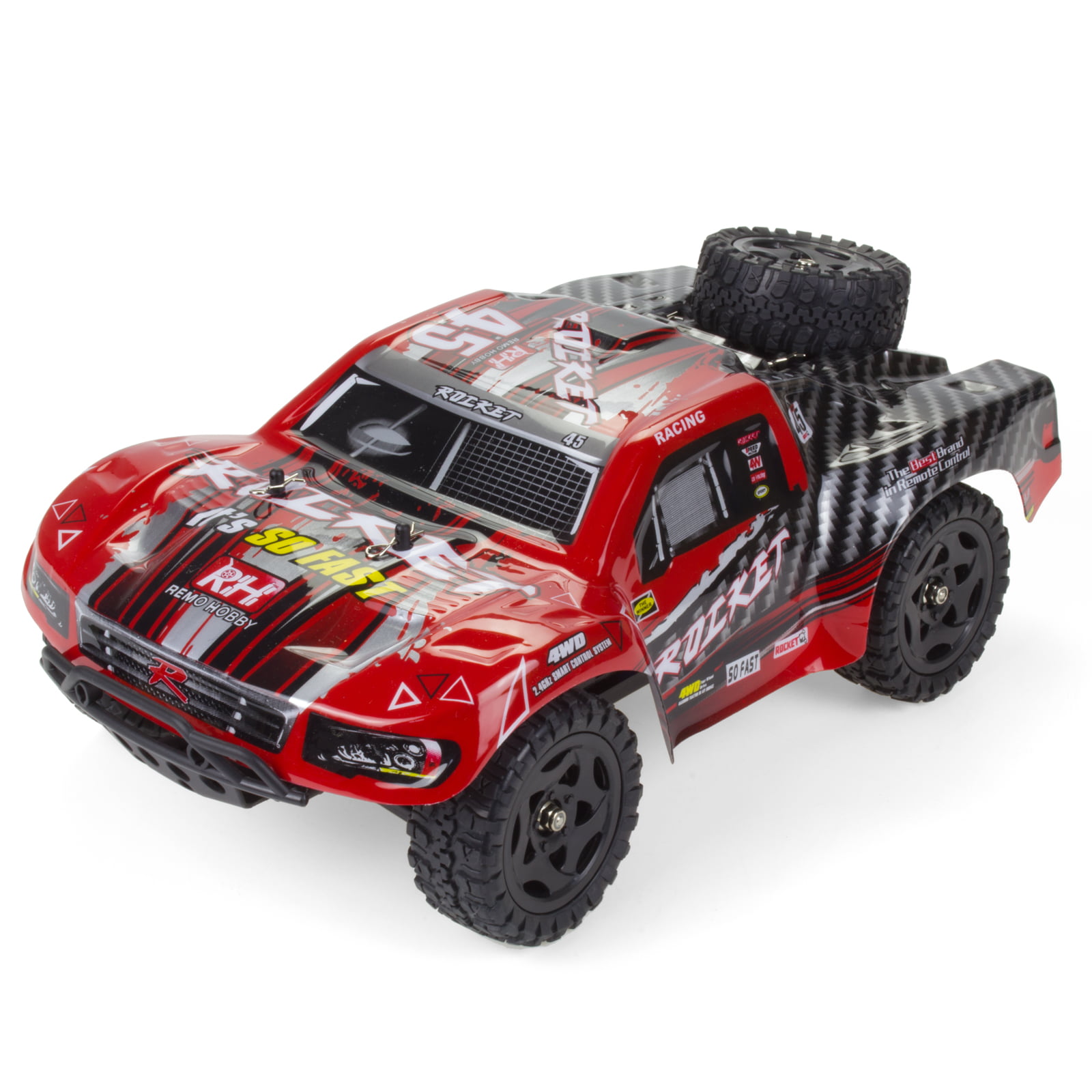 REMO 1621 1/16 RC Truck Car 50KM/h 2.4G 4WD Waterproof Brushed Short Course SUV 