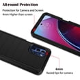thumbnail image 5 of Takfox Case For Motorola Moto G Stylus 5G 2022 ,Shockproof Heavy Duty Rugged Locking Swivel Holster Belt Clip Kickstand Full Body Hard Shell Phone Cover Case，Black, 5 of 7
