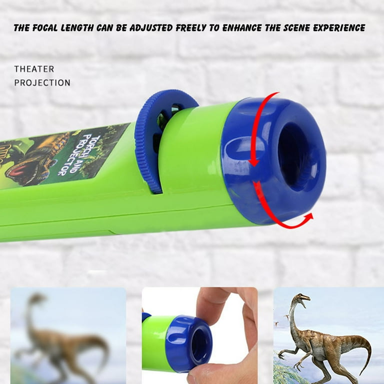 Story Projector Flashlight with 3 Image Discs, Bedtime