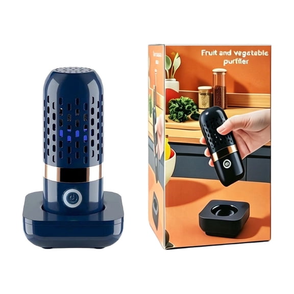 Vegetable Washer 1-Pack – Capsule Portable Produce Cleaner with High-Frequency Technology for Home Kitchen Use