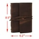 thumbnail image 5 of Cuaderno forrado LEATHER Journal POROMO, A5, 240 páginas, 5 of 7