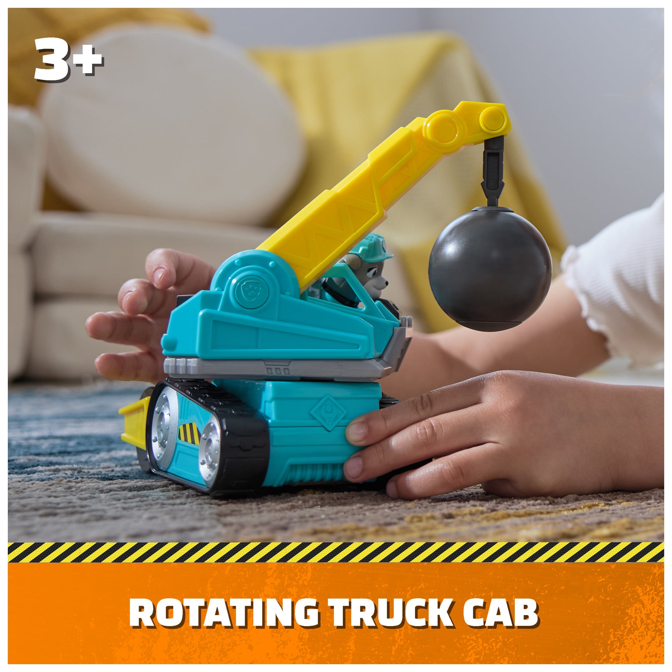 Rubble & Crew, Motor’s Wrecking Ball Construction Vehicle, for Ages 3 and Up  (图4)